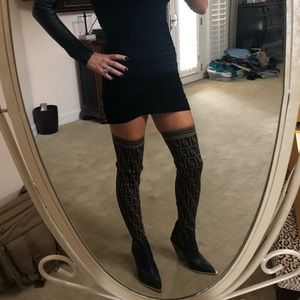 fendi high boots